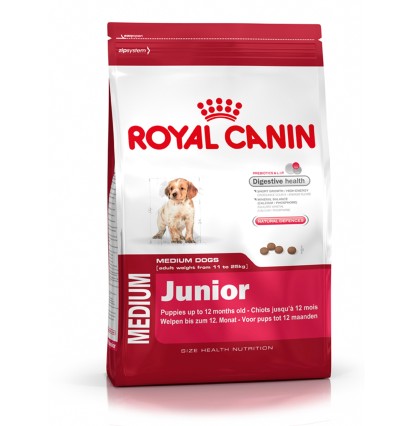 Royal Canin Medium Junior сухой корм для щенков средних пород 15 кг. 